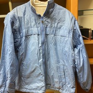 Point zero light blue jacket/vest